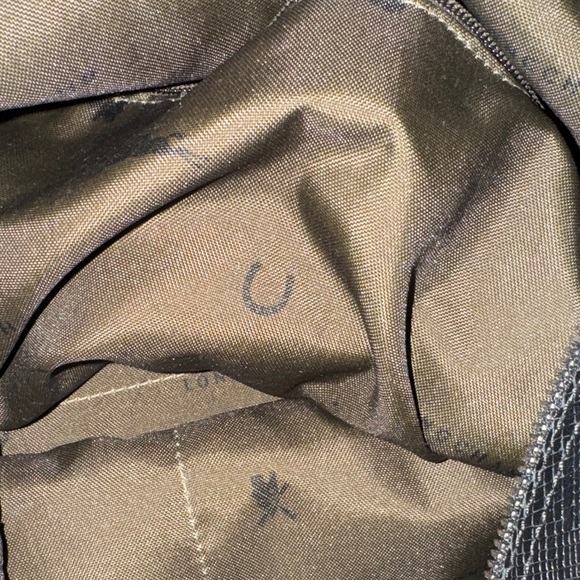 Longchamp Black Textured Hobo Bag